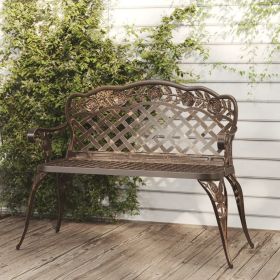 Garden Bench Bronze Cast aluminum, Cast iron Medium Durable