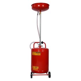 18 Gallon Waste Oil Drain Tank (Option: Red)