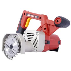 Blade Toe-Kick Saw 3-3-8 In. Blades, Flush Cutting Saw, Special Circular Saw For Removing Wood Subfloor (Option: Black)