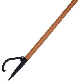 Log Peavy 49 Wood Loging Tool ,log Roller Tool Loging Cant Hook Wooden Handle (Option: Black)