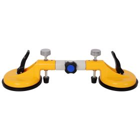 3-in-1 Adjustable Angles 90-270 Degrees Suction Cup Tool For Seam Joining,fixation,and Leveling, Professional Countertop Installation Tool,yellow (Option: Yellow)