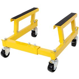 ATV Motorcycle Engine Cradle Dolly 1500lbs ,Yellow (Option: Yellow)
