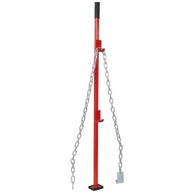 52Inch Long Universal Pulling Stick Tool For Car Repair Bumpers,Pulling Stick Tool,Used For Body, Bumper, Hood, Hull And Deck Dent Fix (Option: Red)