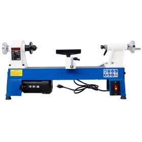 Benchtop Wood Lathe 10 X 18 Wood Lathe Machine 5 Variable Speeds 500 750  1150  1800  3200RPM Mini Wood Turning Lathe For Woodworking 1  2HP Mult (Option: Gray)