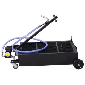 25 Gallon Low Profile Oil Drainer ,with Electric (Option: Black)