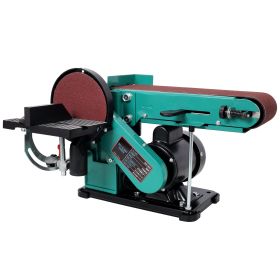 4 X 36 Belt Sander 6 Disc Polisher Grinder Sanders,120V 60Hz.Green Color (Option: Green)