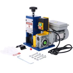 Automatic Wire Stripping Machine For 0.06-1 Copper Wires, Motorized Wire Stripper Tool For 7 -0-15 AWG Scrap Electrical Wire Recycling, Electrica (Option: Silver)