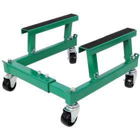 ATV Motorcycle Engine Cradle Dolly 1500lbs ,Green (Option: Green)